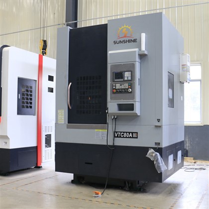 Tokarka pionowa CNC VTC80, wysokowydajna obróbka tarcz, specjalna tokarka do bębnów hamulcowych w samochodach
