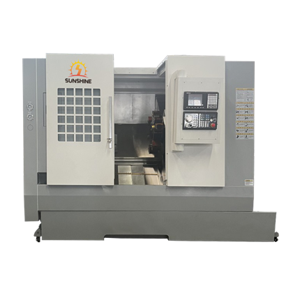 Tokarka CNC do frezowania i toczenia ze skośnym łożem kompozytowym